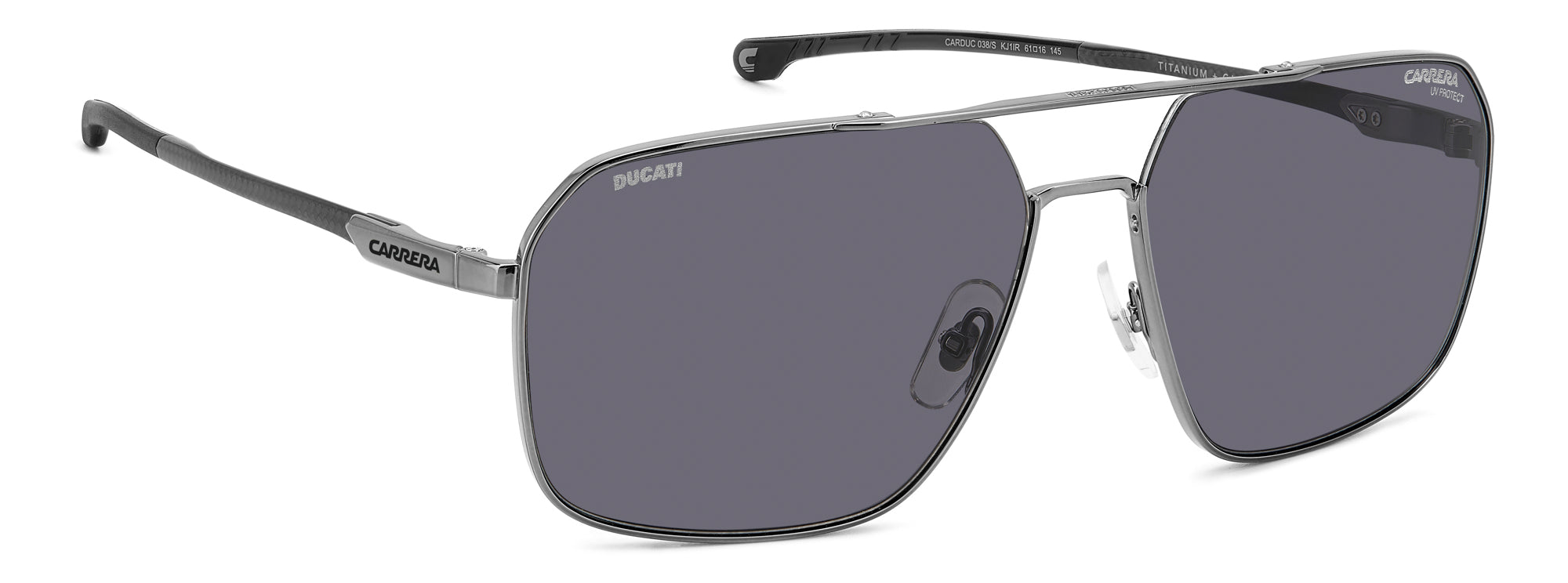 Ducati Carrera CARDUC 038/S Sunglasses - Stylish Motorcycle Riding Glasses for Men & Women - Perfect for Biking, Racing, and Outdoor Sports