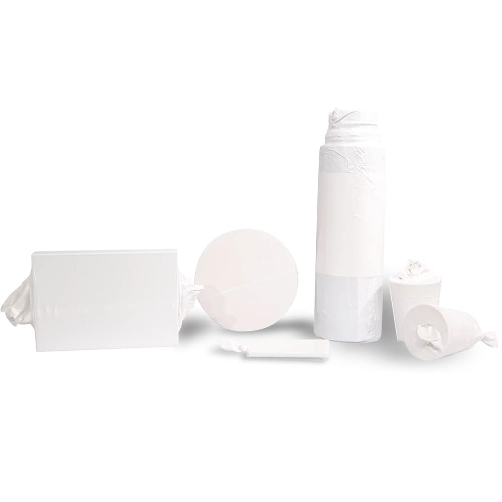 White 7x11 Inch Sublimation Shrink Wrap Film - Heat Transfer Shrink Wrap Tubes for Mugs, Tumblers & Blanks - 50 Pcs - Perfect for DIY Custom Drinkware & Personalized Gifts