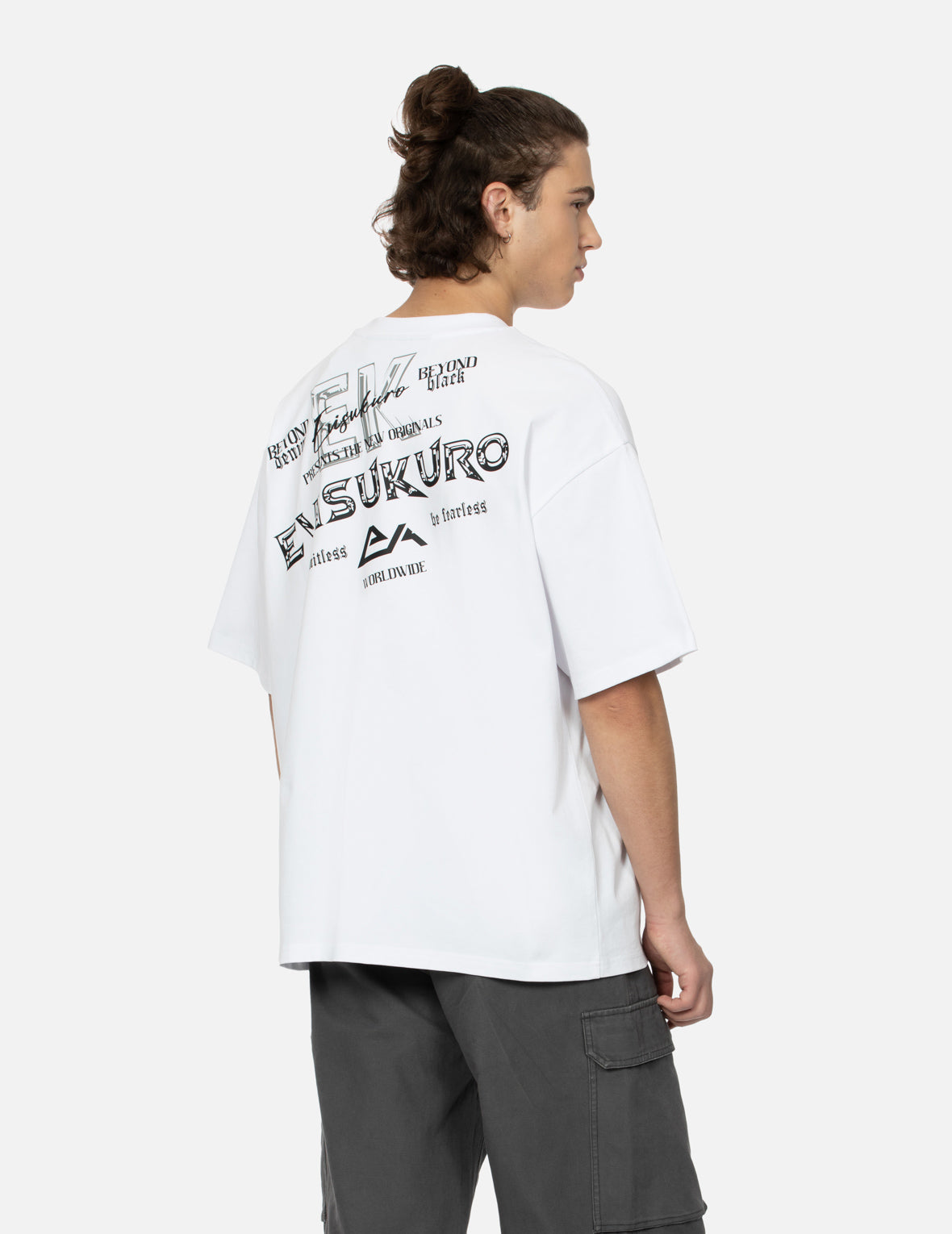 Custom Logo & Slogan Printed Loose Fit T-Shirt for Men & Women - Casual Comfort Wear for Everyday, Work & Street Style