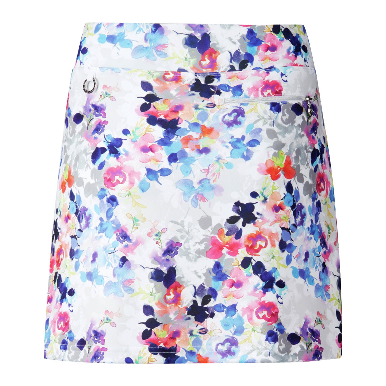 Daily Sports Mira 20in White Women's Golf Skort - Comfortable Athletic Skirt for Golf, Tennis & Casual Wear