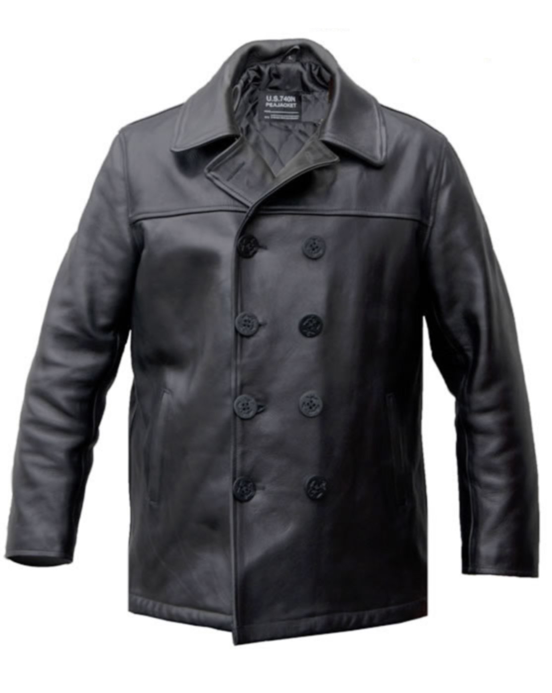 Noble House Peacoat - Classic U.S. Navy Style Wool Coat for Men | Perfect for Winter, Formal Events & Outdoor Adventures
