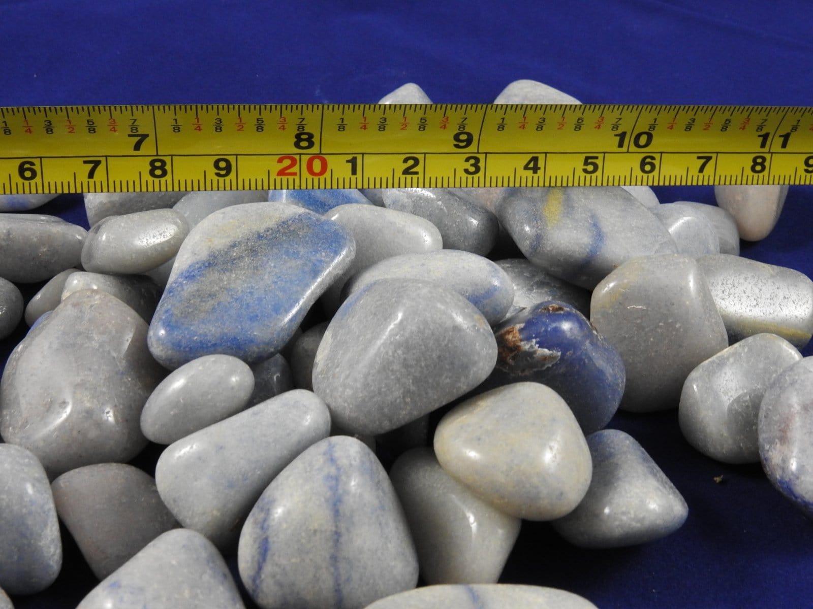 Natural Blue Quartz Crystals - 1 lb Bulk Raw Stones for Healing, Jewelry Making & Decor | Perfect for Reiki, Meditation & Home Decoration