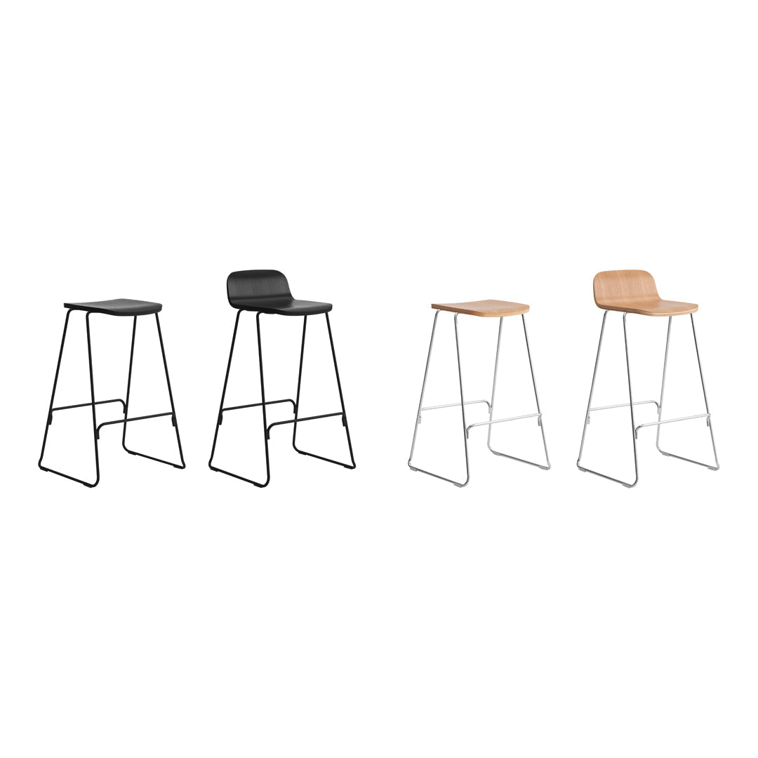 Modern Bar Stools for Kitchen Island - Adjustable Height Counter Stools with Back Support - Perfect for Dining, Entertaining & Home Decor