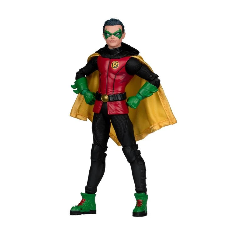 Robin Action Figure with Comic Batman: Reborn Page Punchers by McFarlane | DC Collectible for Display & Superhero Battles