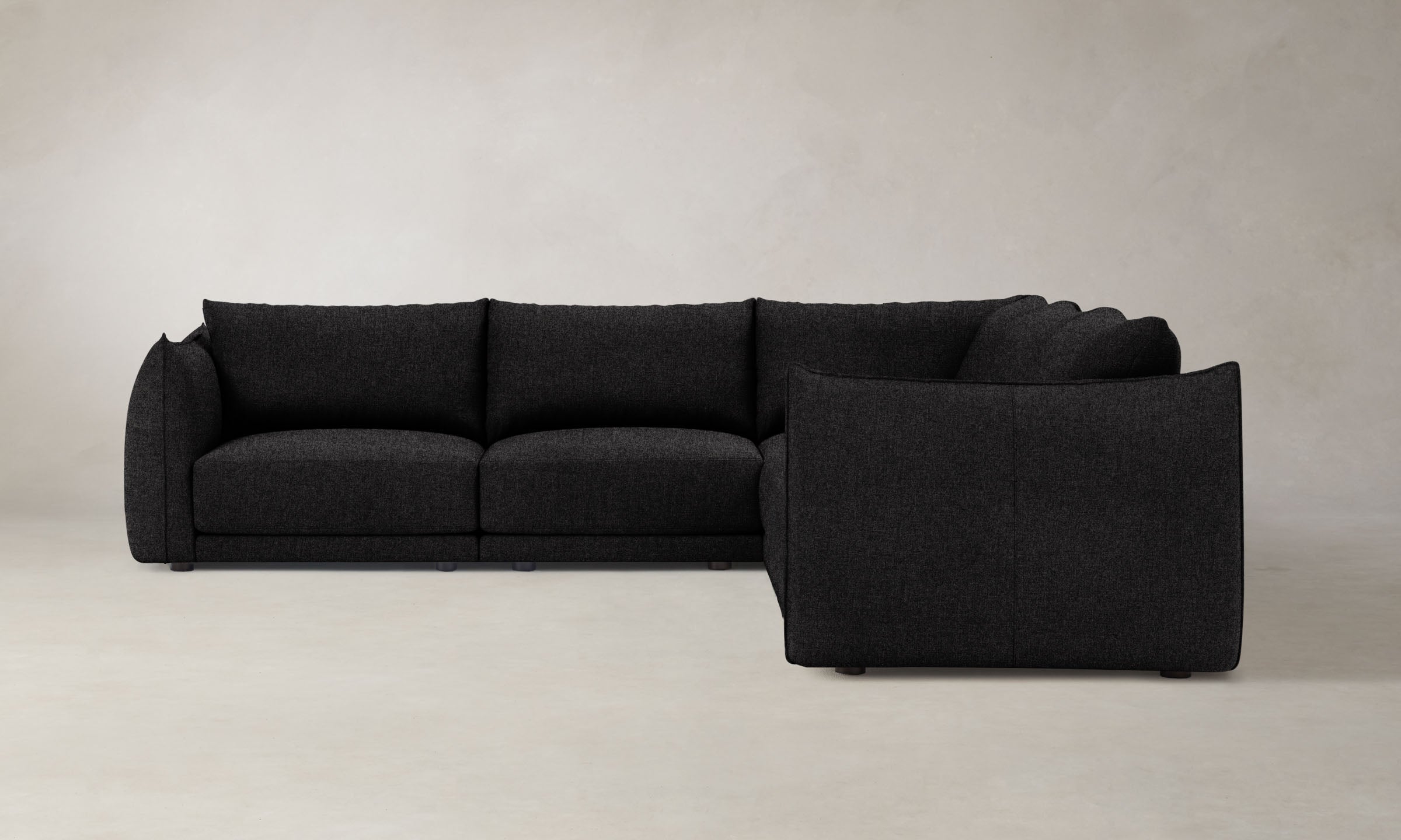 Premium Italian Brushed Wool Modular Sectional Sofa - The Jones Collection | Luxurious Comfort for Living Room, Lounge & Entertainment Spaces