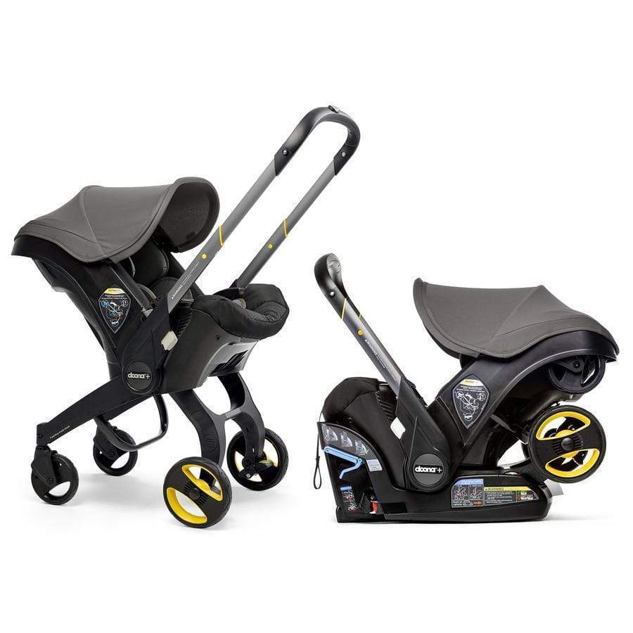 Doona+ Infant Car Seat & Stroller All-in-One Travel System - Perfect for Newborns, Airplane Travel & On-the-Go Parents