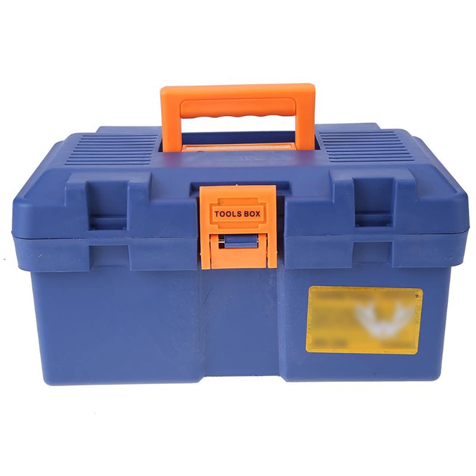 Multi-Function Plastic Tool Box Organizer with Handle - Portable Tool Storage Case for Home, Vehicle Maintenance, Art Supplies & Hardware - Perfect for DIY Repairs, Workshop Organization & On-the-Go Tool Access