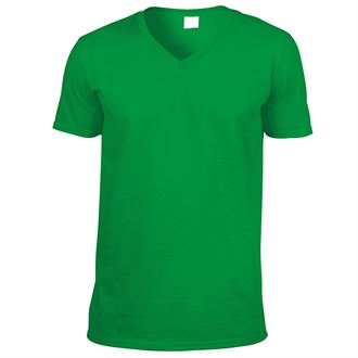 Gildan Softstyle® V-Neck T-Shirt for Women & Men - Comfortable Cotton Blend Tee for Casual Wear, Gym, and Everyday Outfits