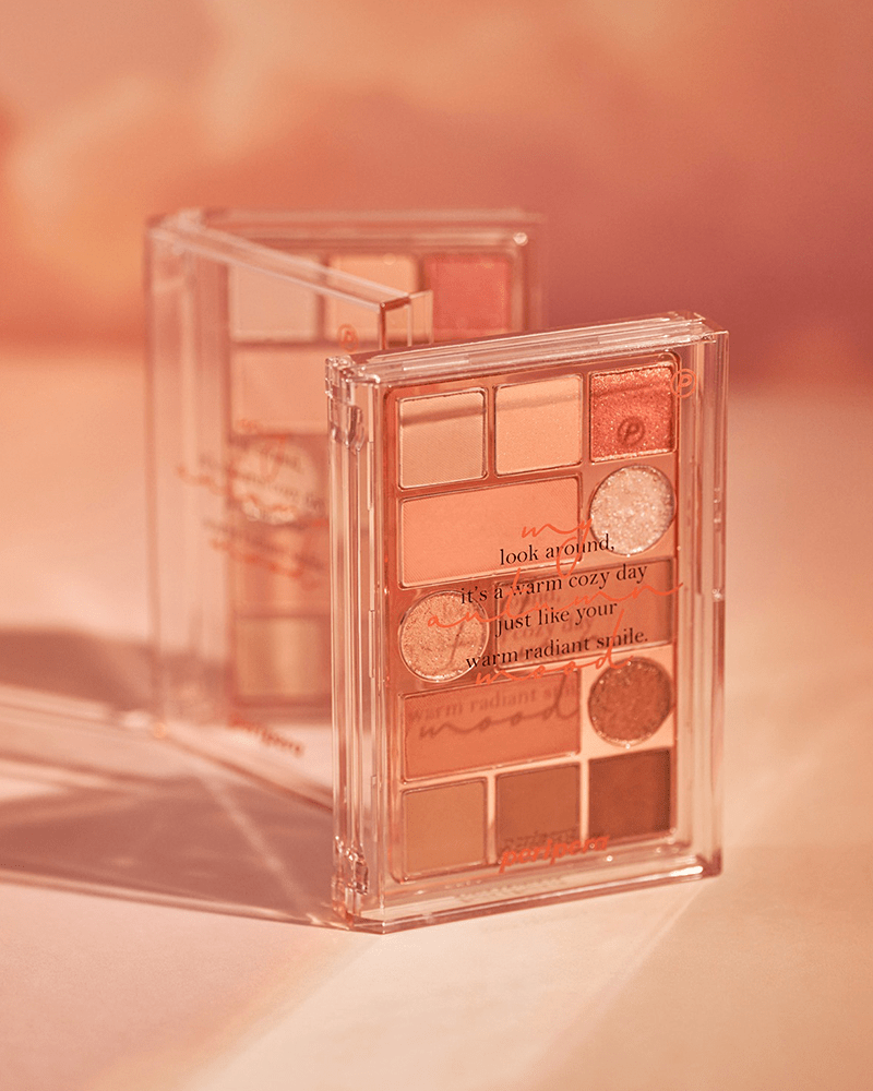 Peripera All Take Mood Technique Palette #My Autumn Mood - Fall Makeup Eyeshadow Palette for Autumn Looks & Everyday Wear