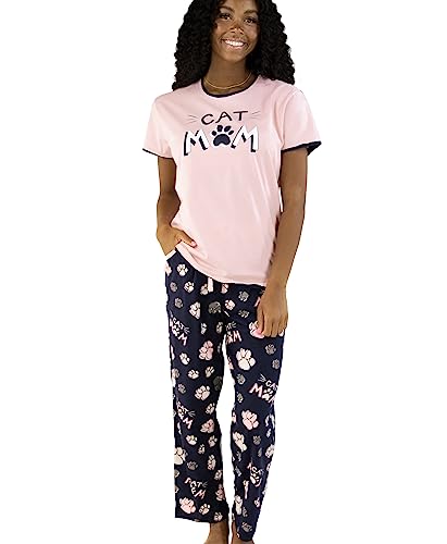 Cat Mom Pajama Set