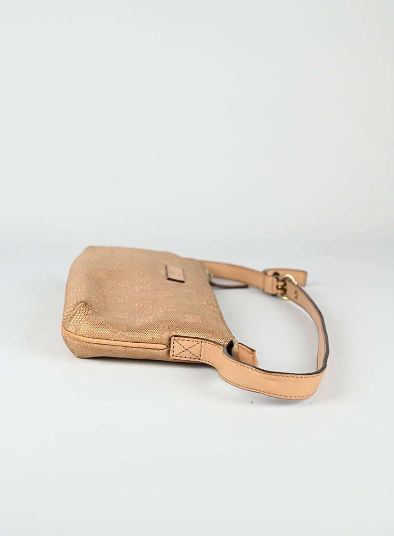 Gucci Pink Gold Fabric Handbag for Women - Elegant Designer Tote for Work, Travel & Everyday Use