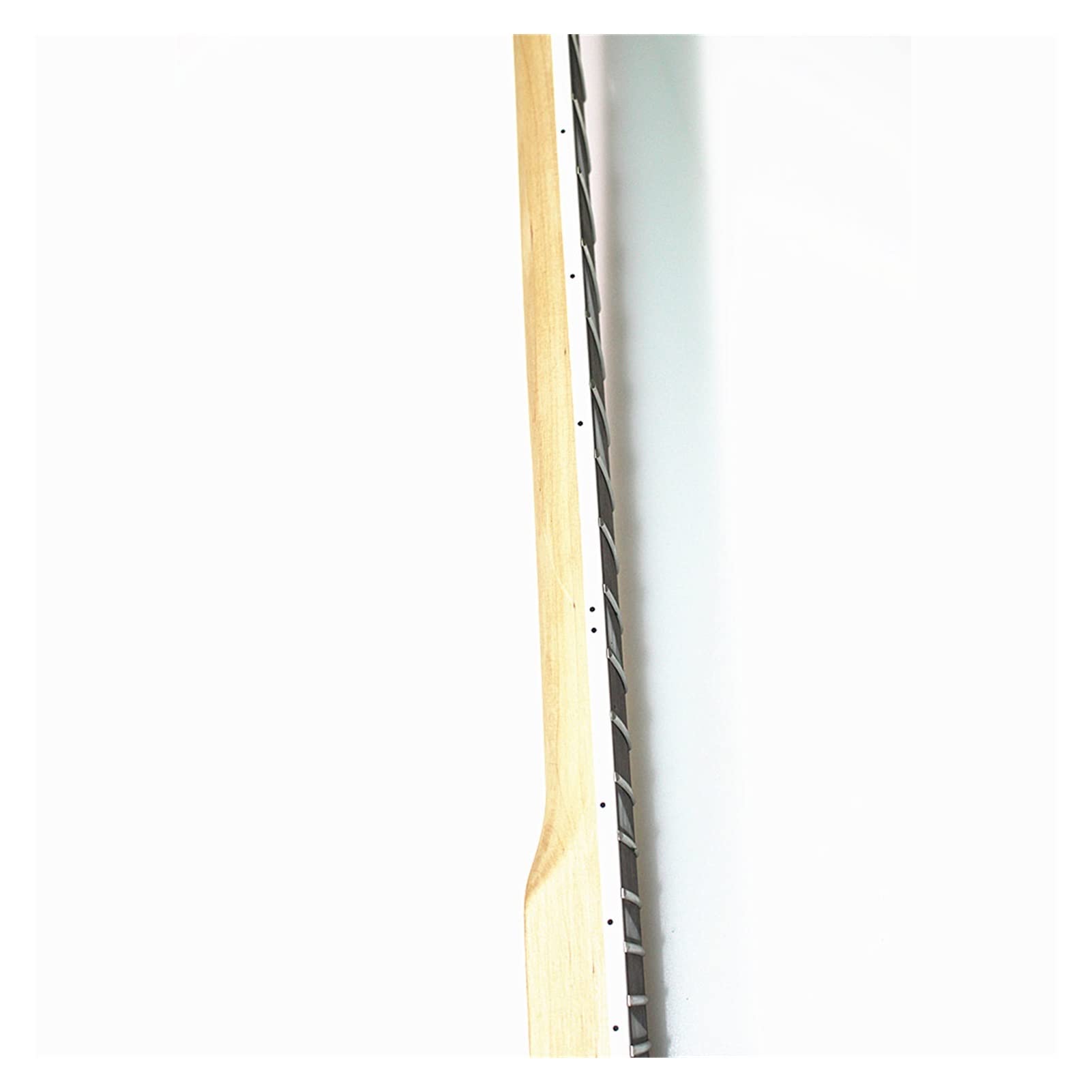 24 Frets Maple Electric Guitar Neck with Rosewood Fretboard - Premium Replacement Guitar Parts for DIY & Repair - Perfect for Rock, Blues & Metal Performances