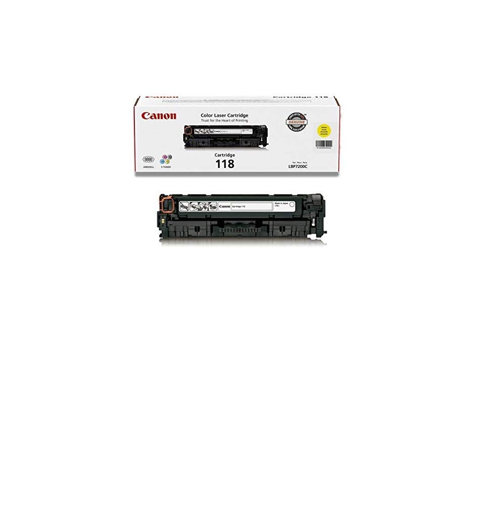 Canon CRG-118Y Yellow Toner Cartridge for imageCLASS MF8350 - High Yield 4000 Pages | Professional Quality | Ideal for Office Printing & Business Documents