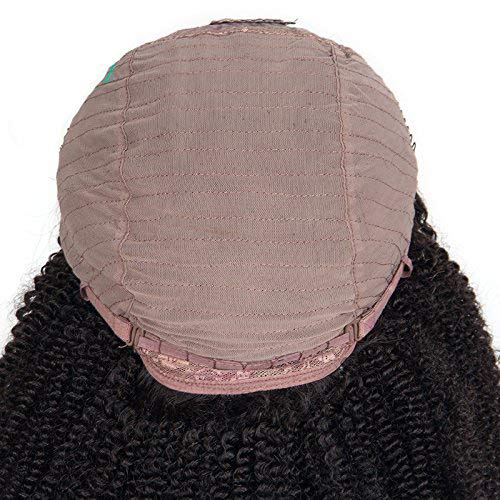 250% Density Full Fluffy Afro Kinky Curly U Part Wig - Mongolian Remy Human Hair - No Lace U Part Wig for Black Women (22 Inch) - Perfect for Daily Wear, Parties & Protective Styling