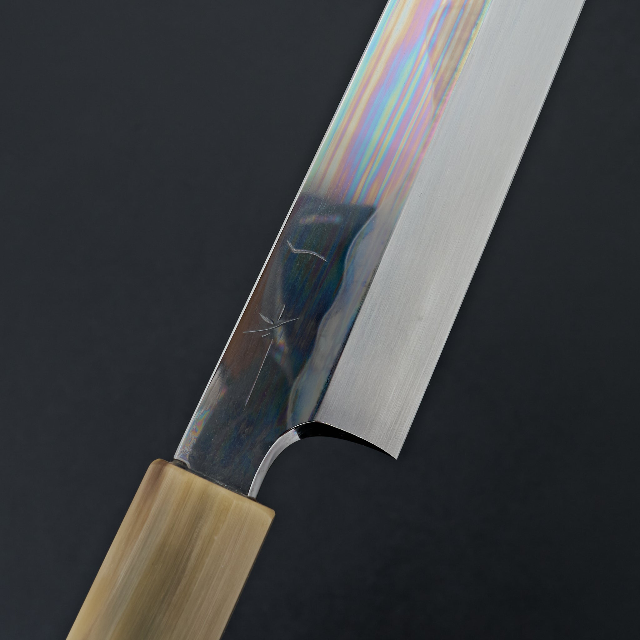 Hitohira Togashi White #1 Fuji Mizu Honyaki Yanagiba 300mm Sushi Knife with Taihei Makassar Ebony Handle & Saya - Premium Japanese Chef Knife for Sushi, Sashimi & Fine Slicing