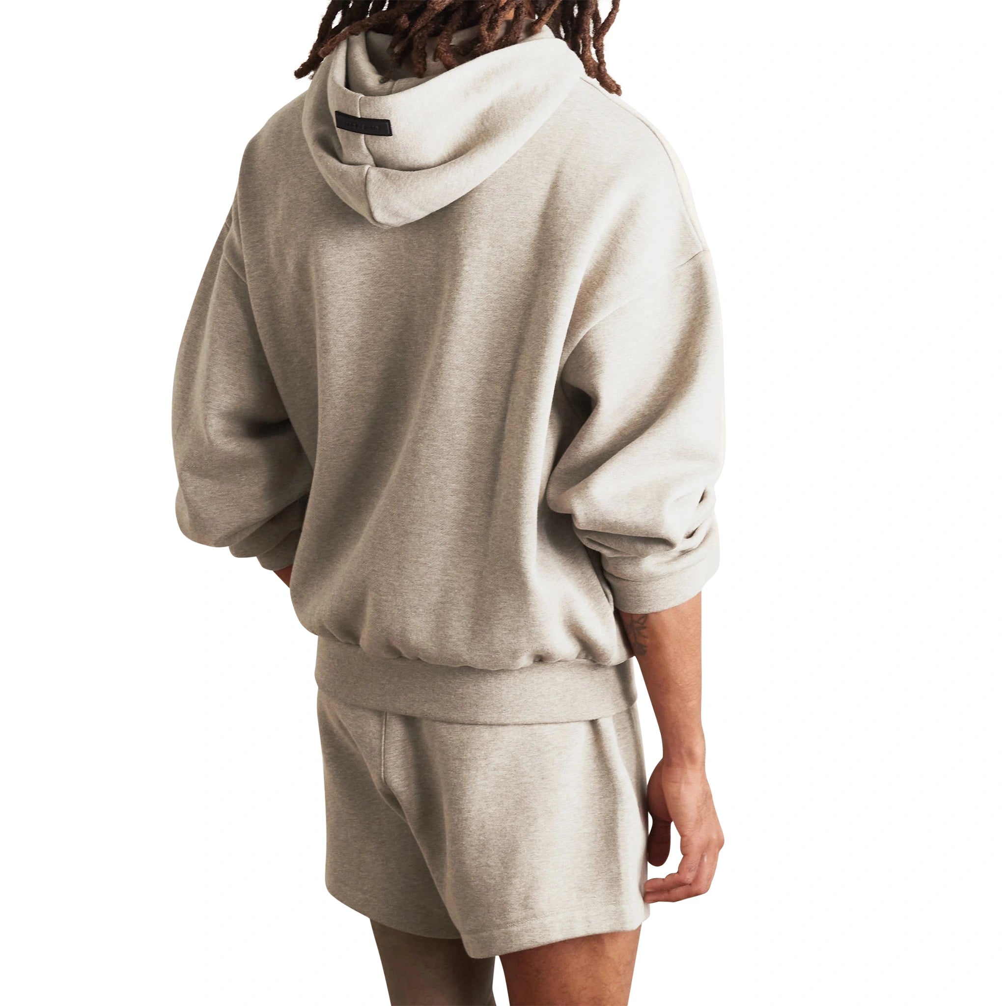 Fear Of God Essentials Core Heather Hoodie (FW23) - Premium Cotton Streetwear for Men & Women | Perfect for Casual Wear, Gym & Outdoor Activities