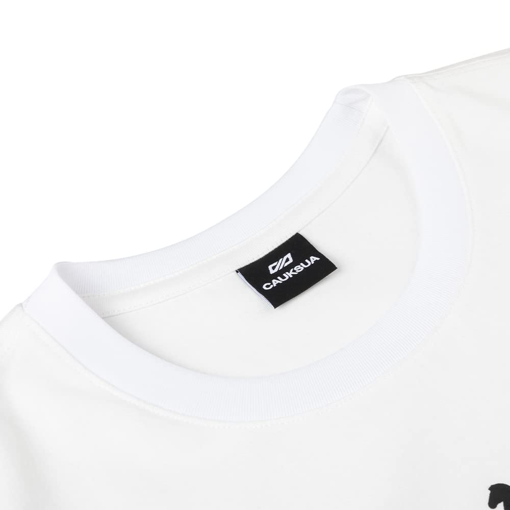 Men's Graphic Logo T-Shirt - Short Sleeve Crew Neck Cotton Tee for Casual Wear | Perfect for Everyday Outfits, Street Style & Weekend Looks