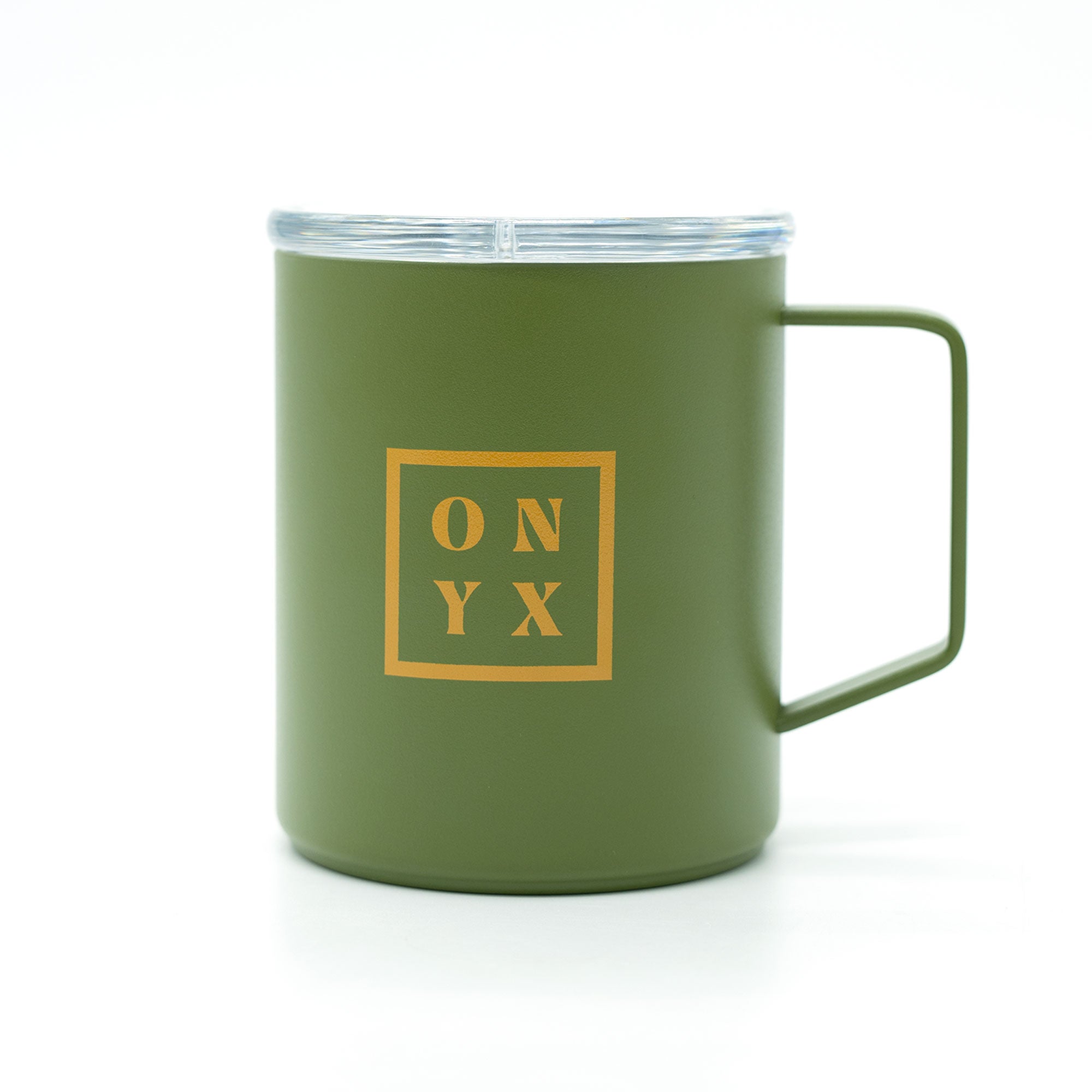 12oz Insulated Camping Cups with Lids - Reusable Coffee Mugs for Outdoor Picnics, Hiking & Travel - BPA-Free Stainless Steel Drinkware