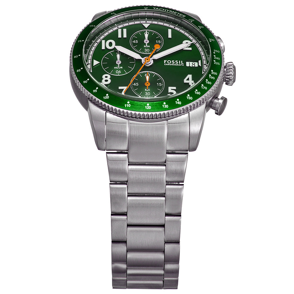 Fossil Sport Tourer FS6048 Chronograph Watch for Men - Waterproof Stainless Steel Casual Dress Watch - Perfect for Business, Outdoor & Everyday Wear