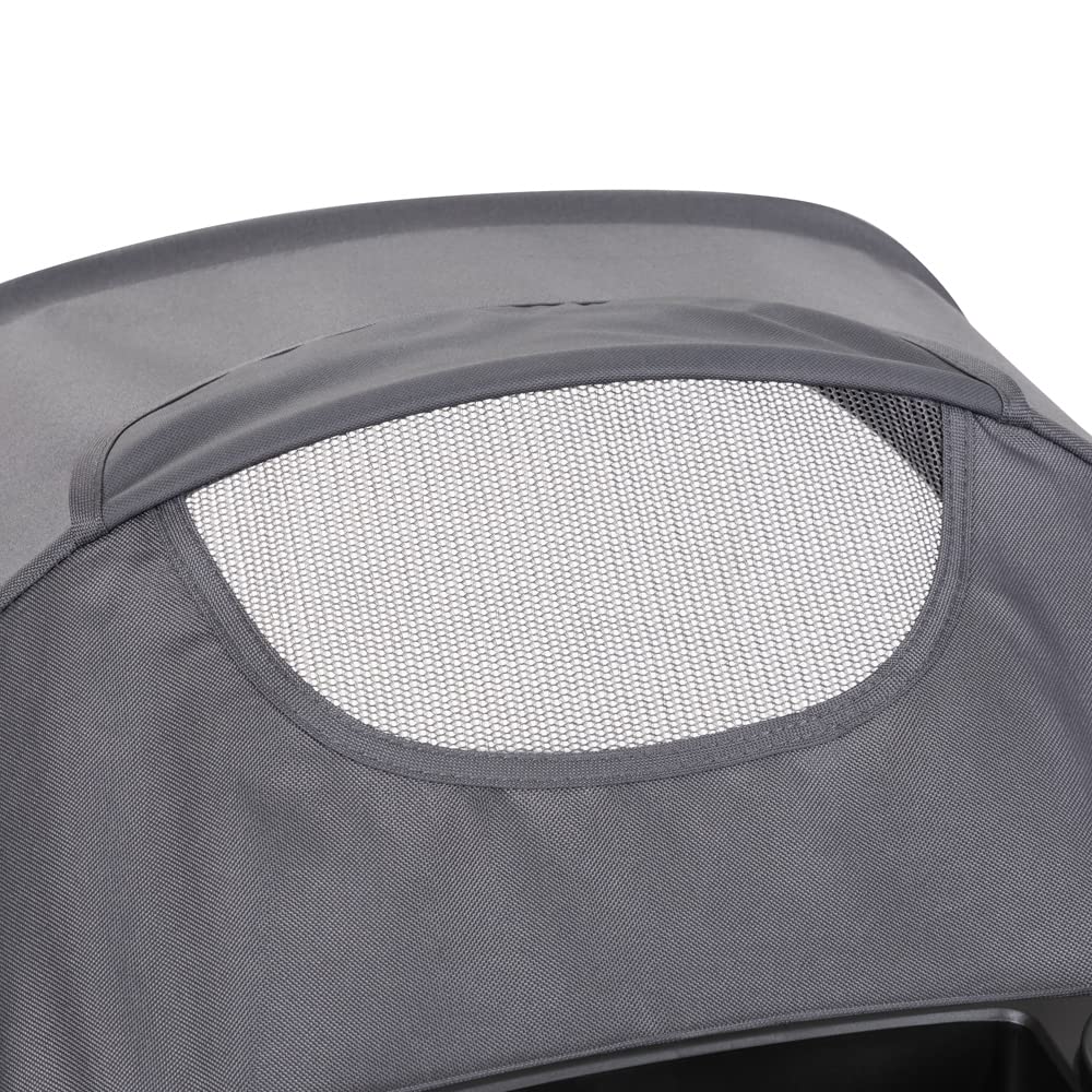 Baby Trend Passport® Cargo Stroller Travel System with EZ-Lift™ PLUS Infant Car Seat - Lightweight Compact Stroller for Travel & Everyday Use, Grey Bamboo | Perfect for Airports, Shopping & Family Outings
