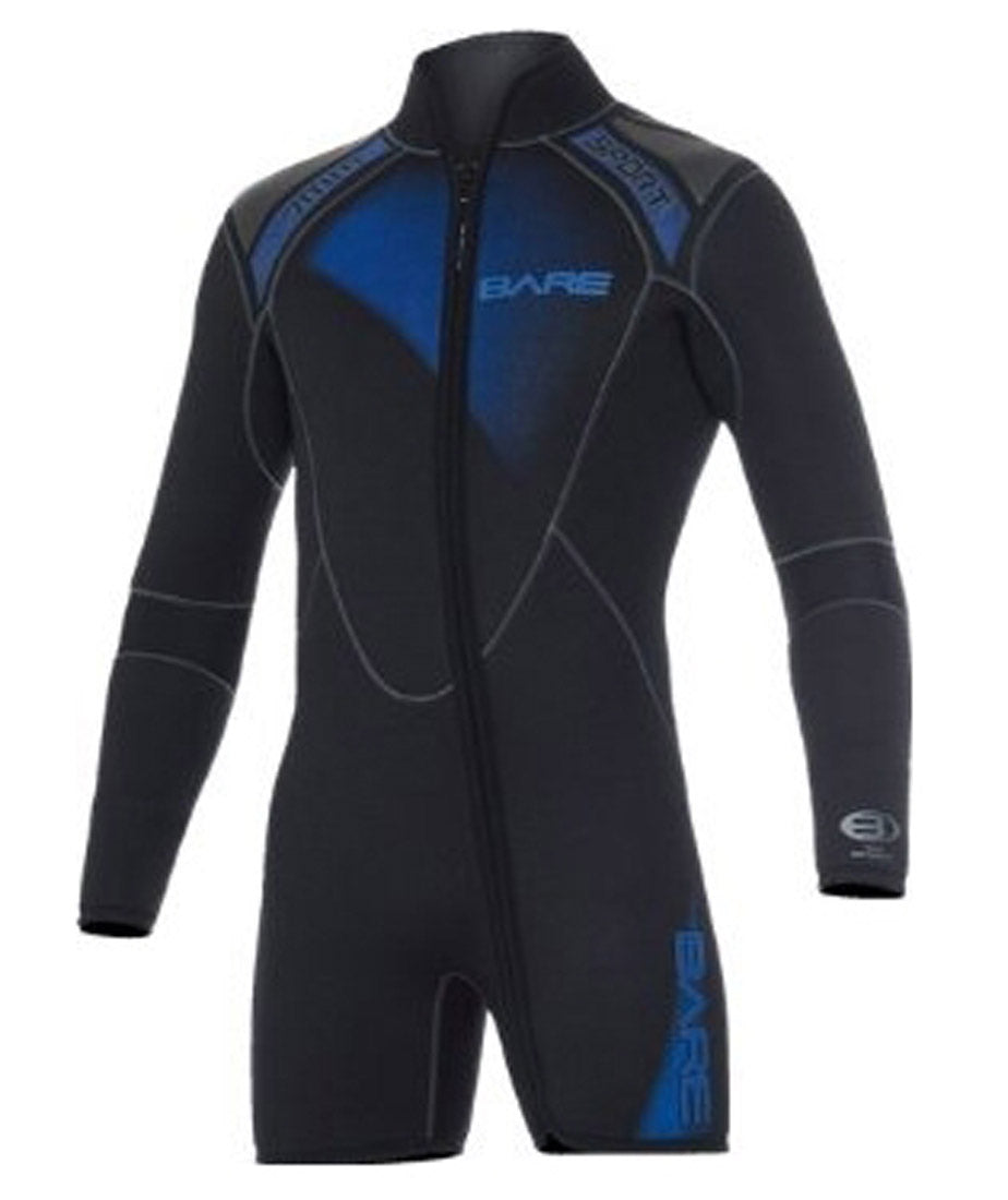 7mm Men's Sport Step-In Scuba Diving Wetsuit Jacket - Thermal Protection for Cold Water Diving, Snorkeling & Water Sports