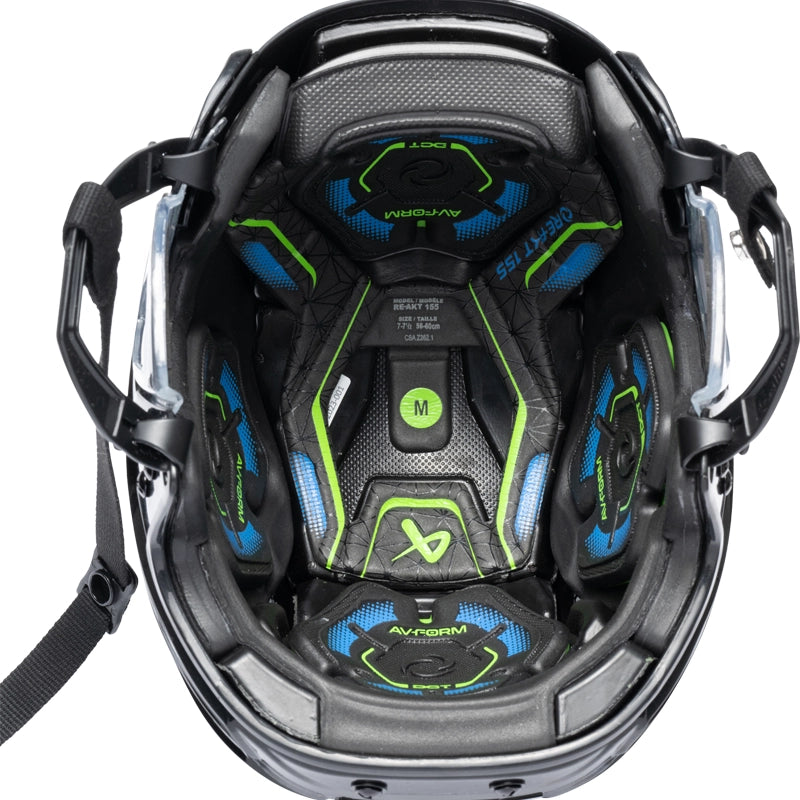 Bauer Re-Akt 155 Hockey Helmet - Senior Ice Hockey Protective Gear for Men - Perfect for NHL, College & Amateur Hockey Players