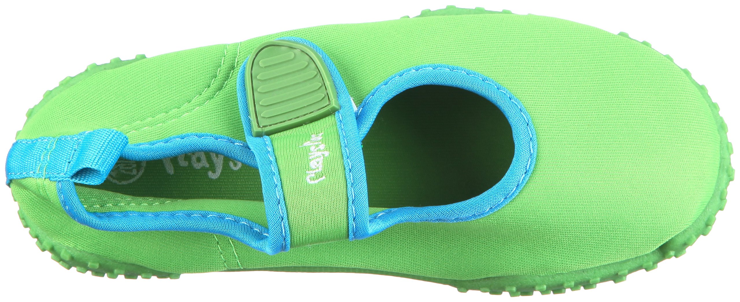 **Kids' Aqua Beach Water Shoes - Non-Slip Quick-Dry Barefoot Swim Shoes for Boys & Girls (Toddler Size 2M US, Green) - Perfect for Pool, Beach, Surfing & Water Sports**
