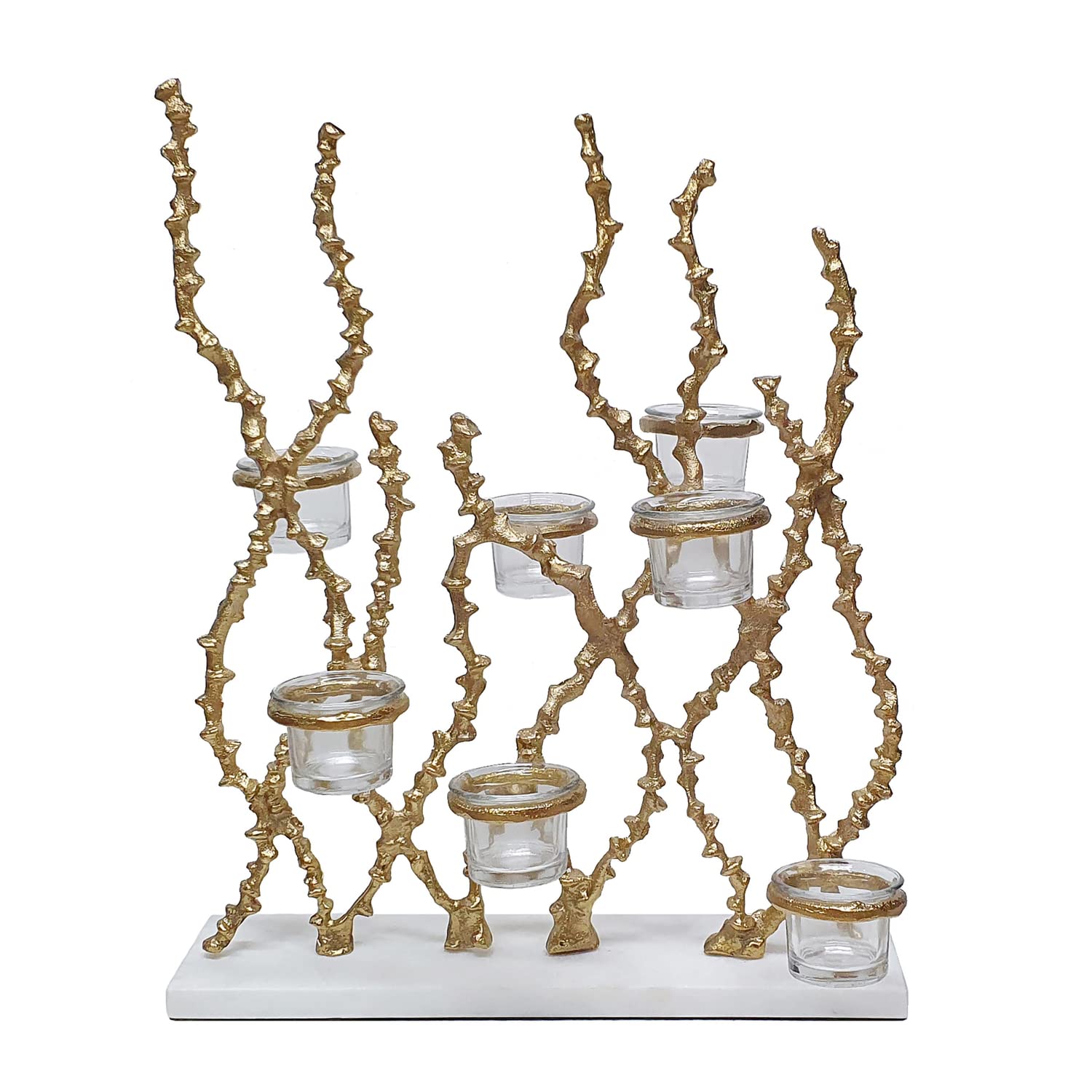 A&B Home 7 Tealight Candle Holder - 14.5