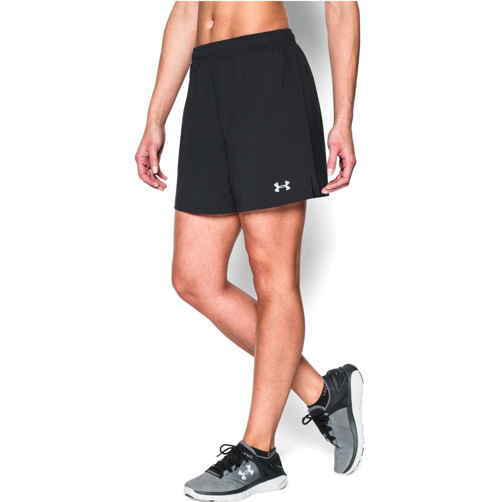 Under Armour Women's Hustle Shorts - Lightweight Workout Running Athletic Shorts for Women - Perfect for Gym, Yoga & Casual Wear