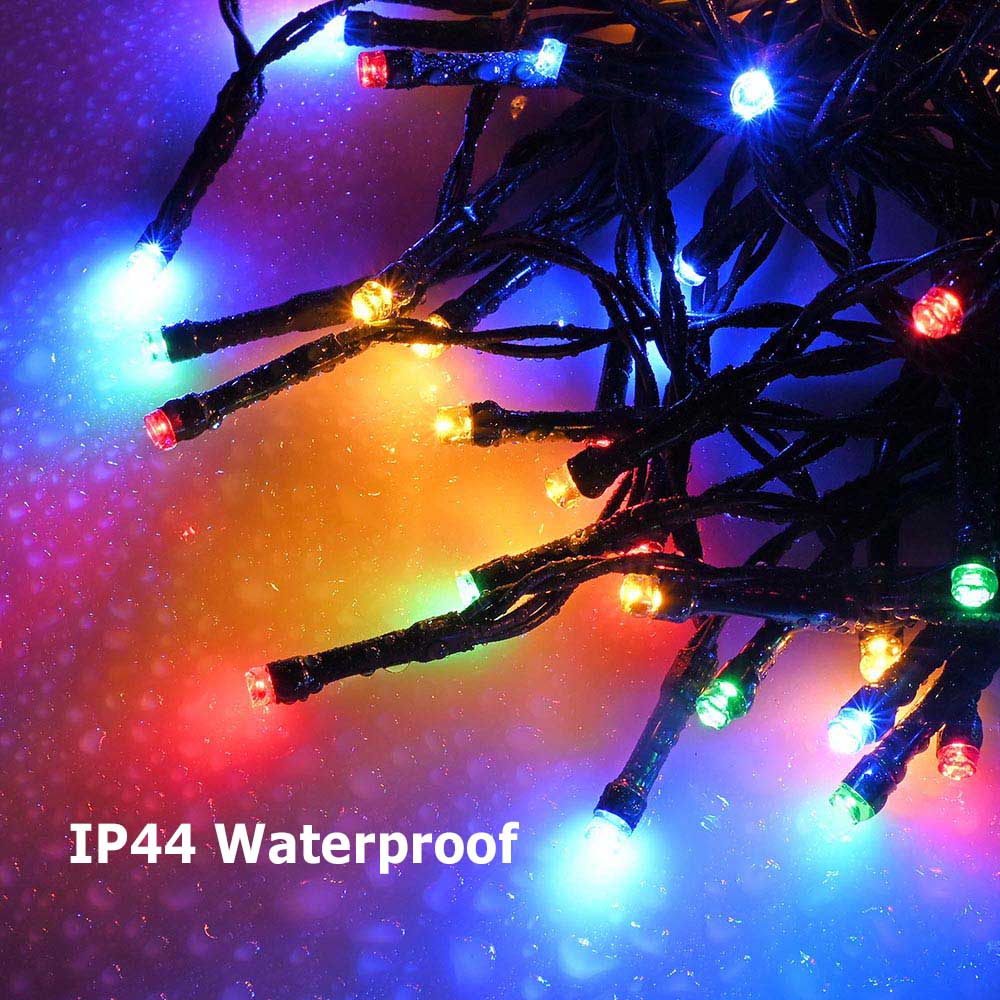 TheLAShop 37ft Solar String Lights Outdoor Waterproof - Weatherproof Fairy Lights for Garden, Patio, Backyard, and Wedding Decorations