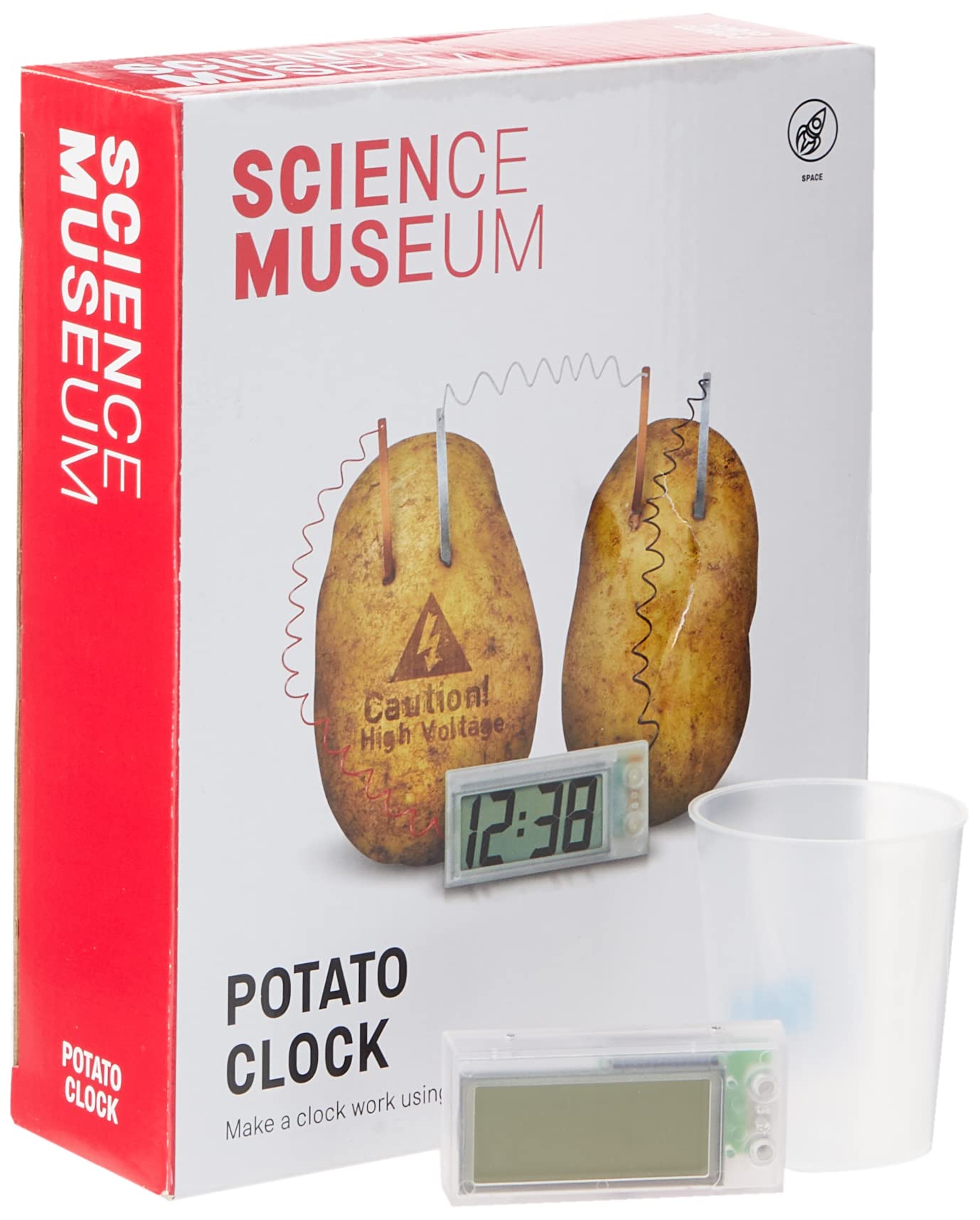 Science Museum Potato Clock - Fun Educational STEM Toy for Kids - Learn Electricity & Science - Great for Classrooms, Science Fairs & Home Experiments