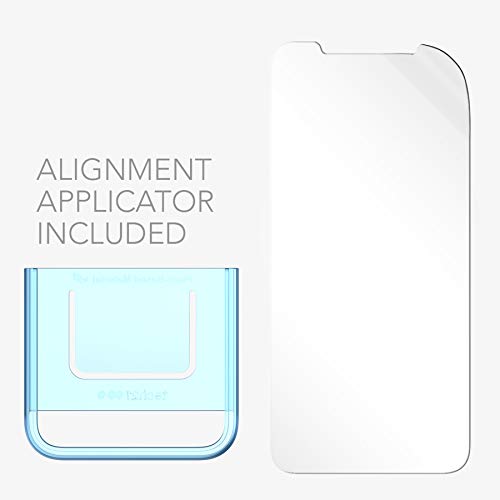 Tech21 Impact Glass Screen Protector for iPhone 12 & 12 Pro - Shatterproof Tempered Glass with HD Clarity & 5G Compatibility - Perfect for Outdoor Adventures, Work & Everyday Protection