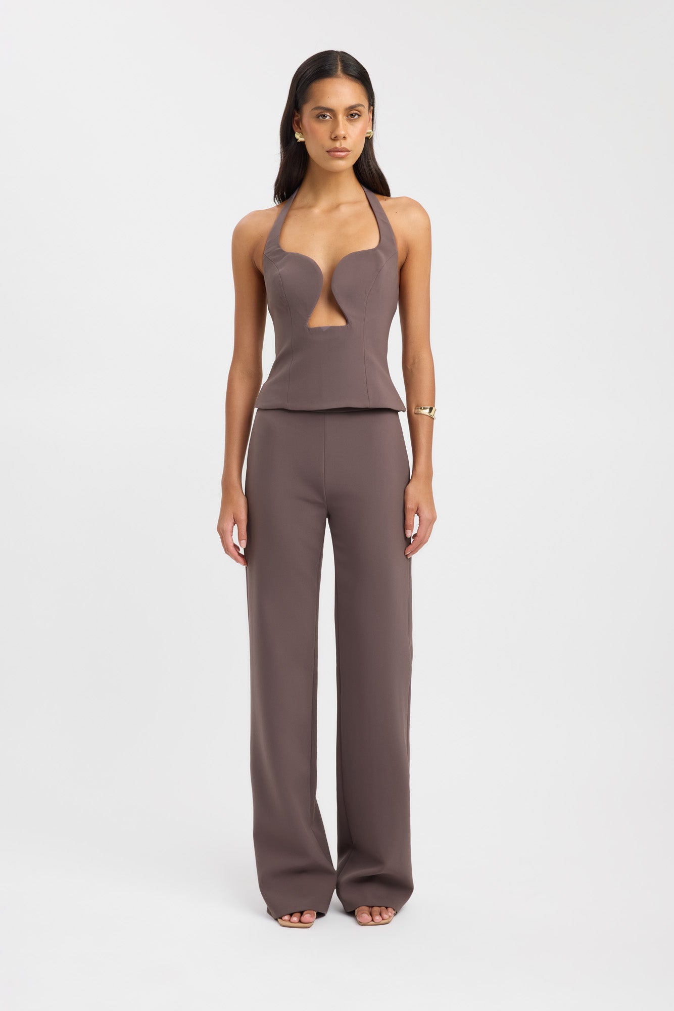 Alto High Waist Flare Pants for Women - Vintage 70s Wide Leg Trousers - Comfortable Stretchy Bootcut Jeans for Casual Wear, Office & Night Out