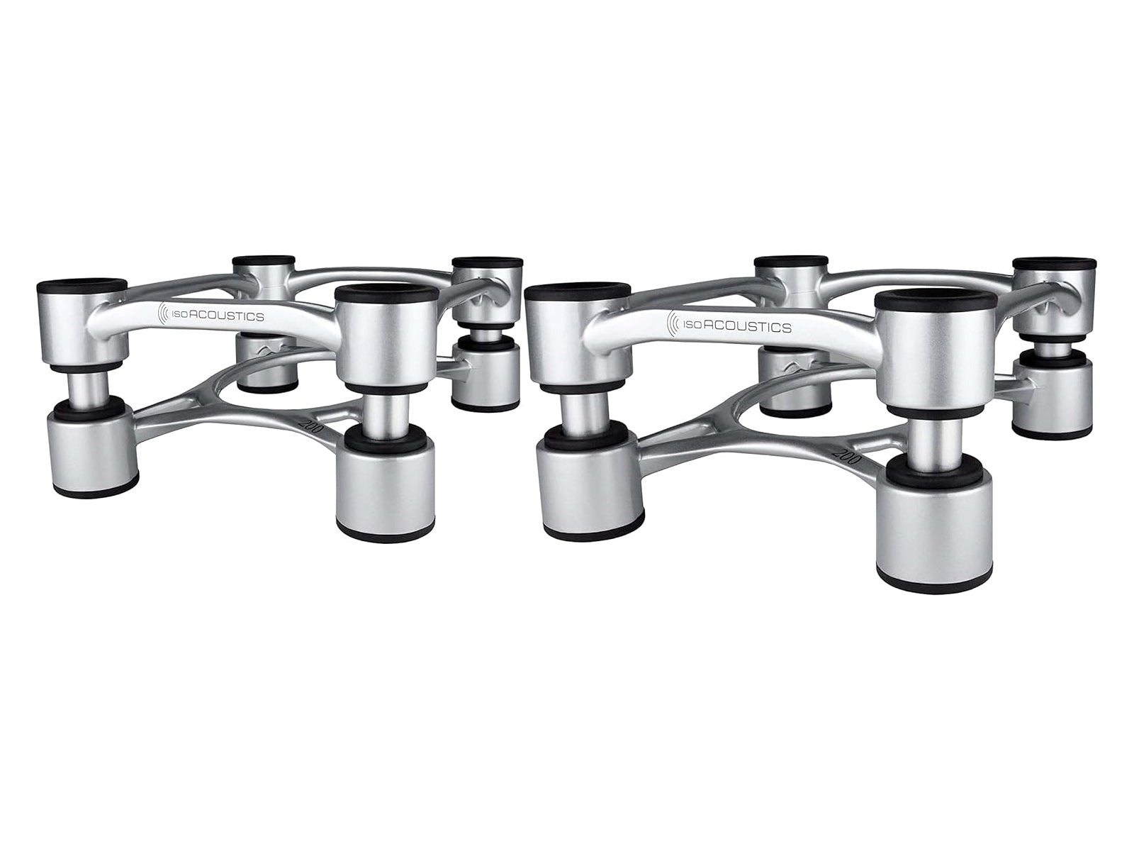 IsoAcoustics Aperta 200 Studio Monitor Isolation Stands - Reduce Vibrations & Improve Sound Clarity for Home & Professional Recording Studios