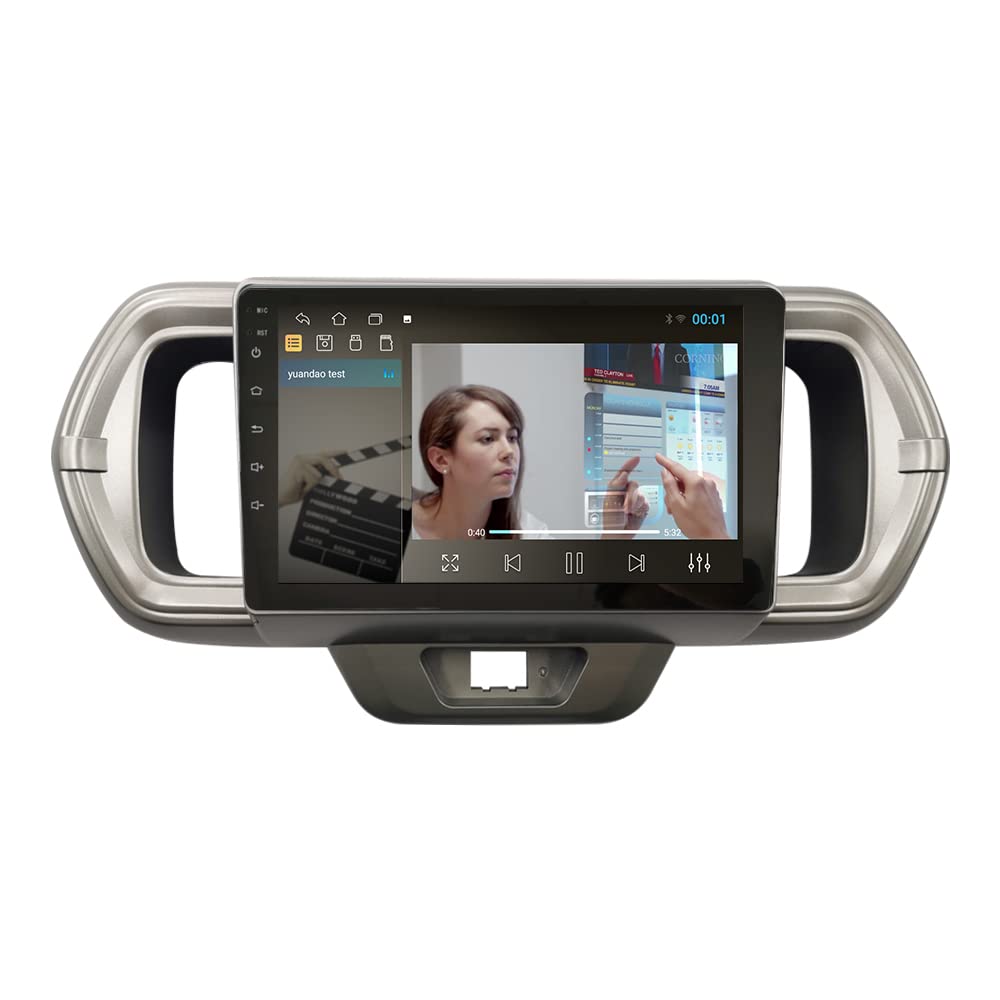 Android 10 Car Stereo with GPS Navigation - 2.5D Touch Screen Multimedia Player for TOYOTA Passo 2019 | Bluetooth, FM Radio, HD Display | Perfect for Commuting & Road Trips