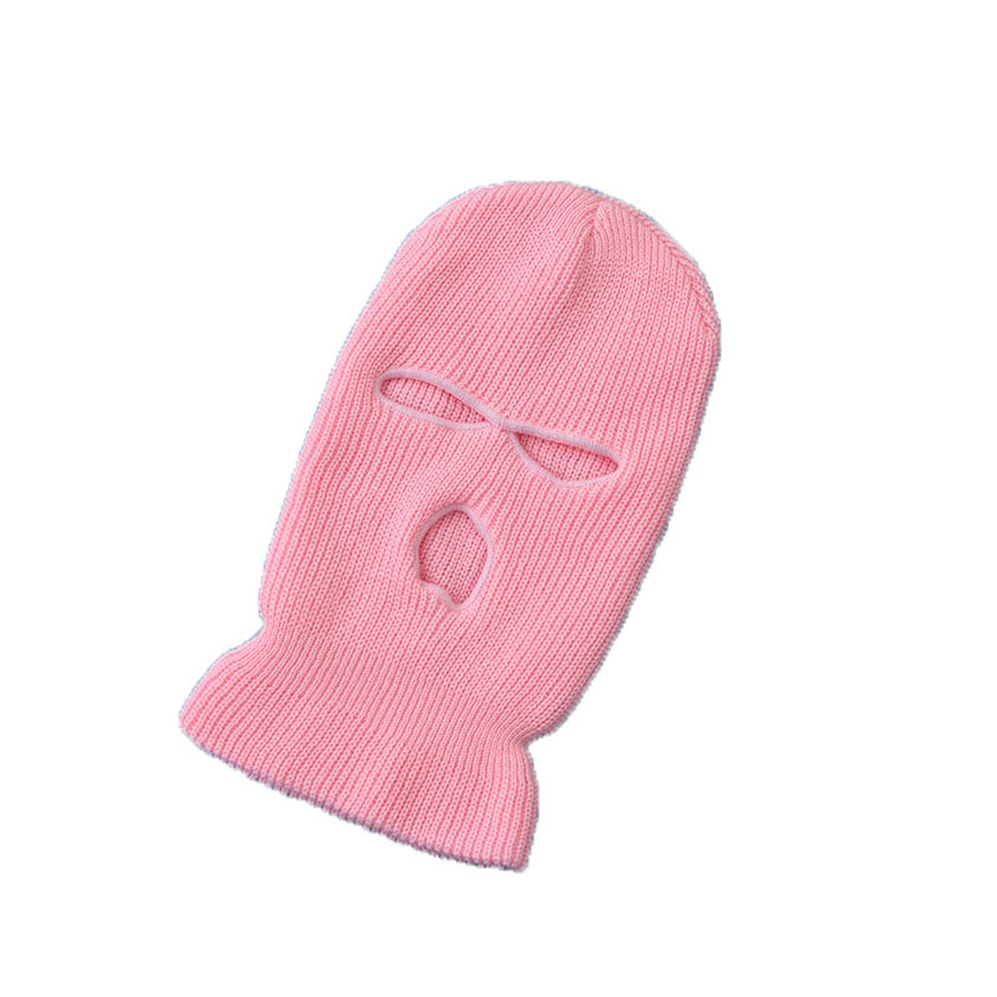 MSW 3-Hole Ski Mask - Wool Knit Winter Balaclava for Men & Women - Warm Windproof Face Cover for Skiing, Snowboarding, Cycling & Outdoor Activities