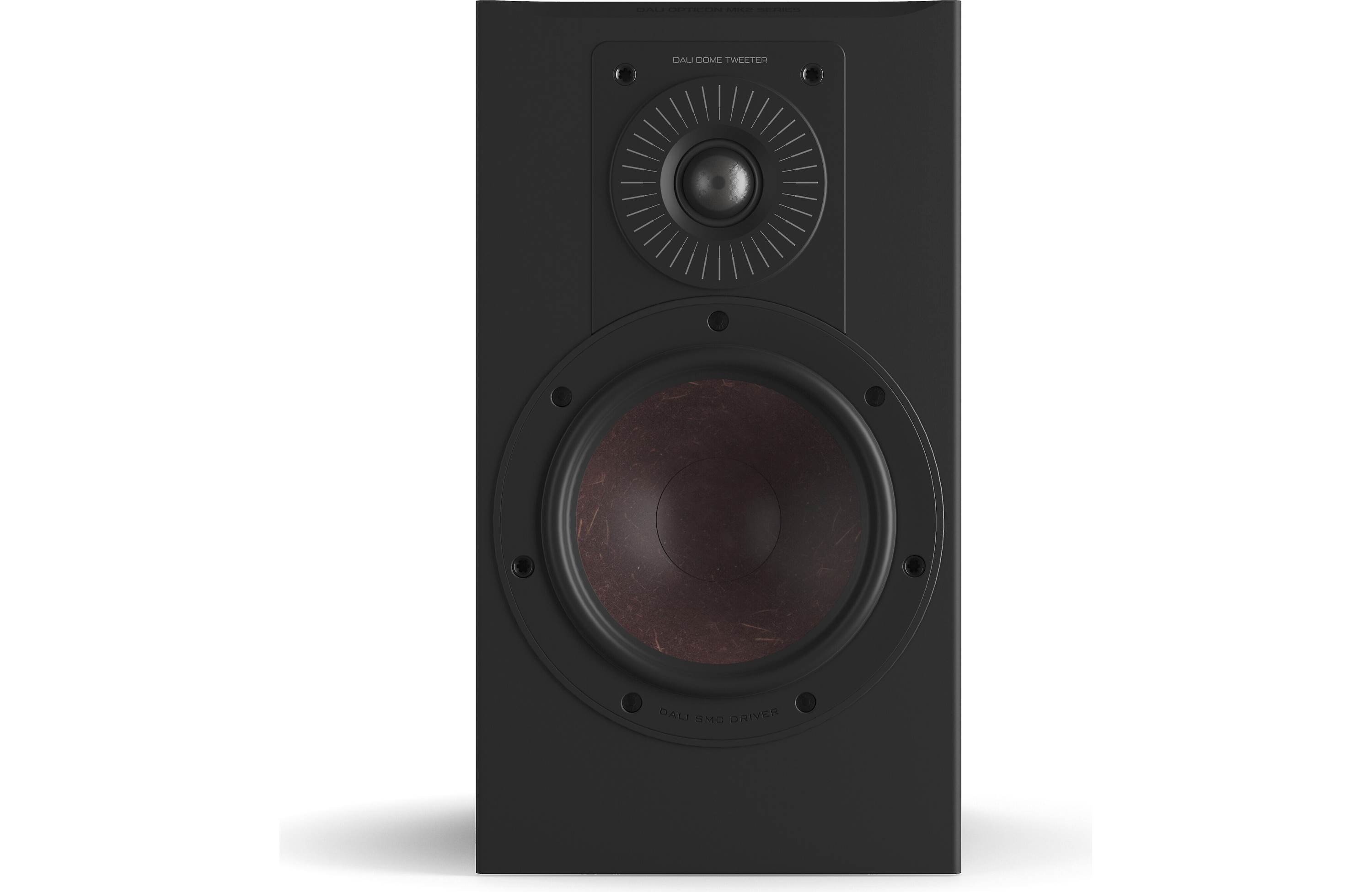 Dali Opticon 2 MK2 Bookshelf Speakers - Premium 2-Way Stand Mount Monitor Loudspeakers (Pair) for Home Audio, Studio Monitoring & Hi-Fi Systems