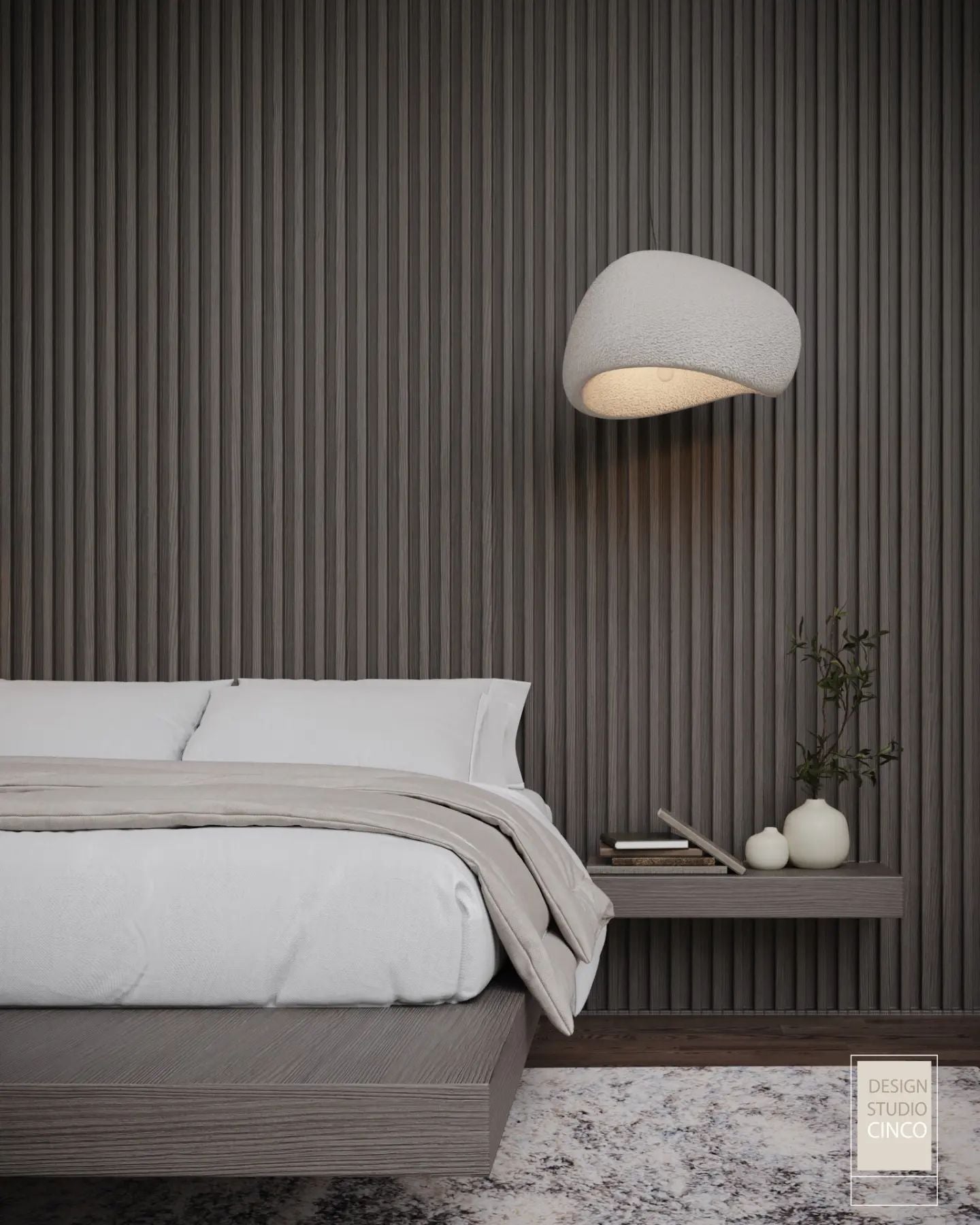 Cloud Pendant Light - Modern B-Shaped Hanging Lamp for Kitchen Island, Dining Room, or Bedroom Lighting