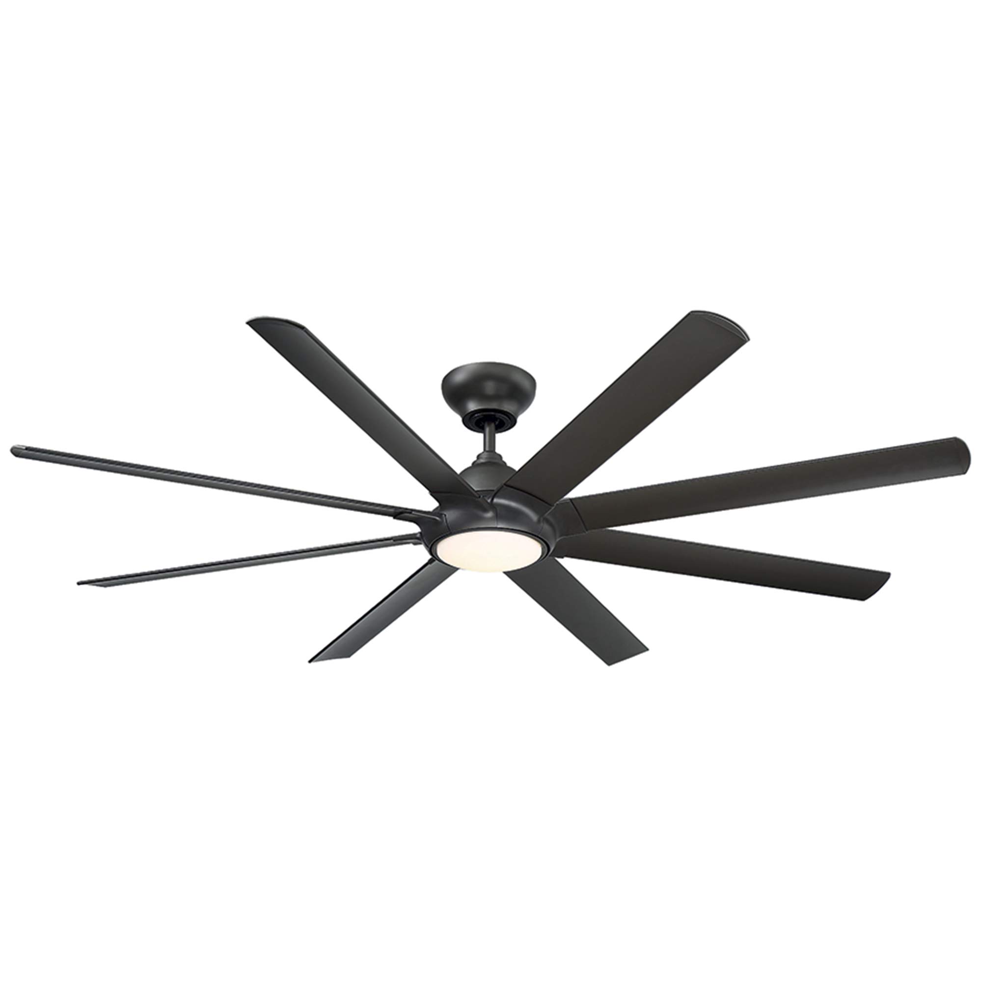 Hydra Smart 80in Bronze 8-Blade Ceiling Fan with 2700K LED Light Kit, Wall Control, Alexa & Google Assistant Compatible, Ideal for Living Room, Bedroom, and Patio