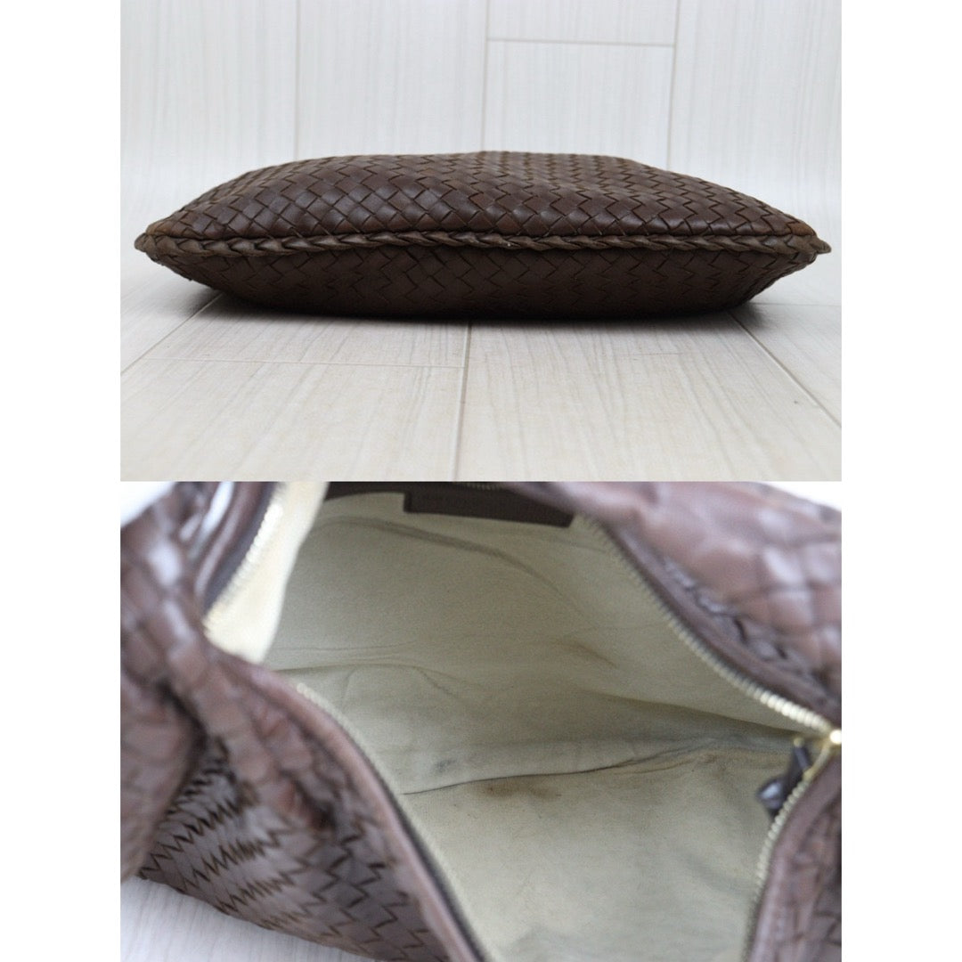 Bottega Veneta V25042417 Genuine Lamb Leather Braided Handbag - Pre-Owned Luxury Purse for Women | Perfect for Work, Evening Events & Special Occasions