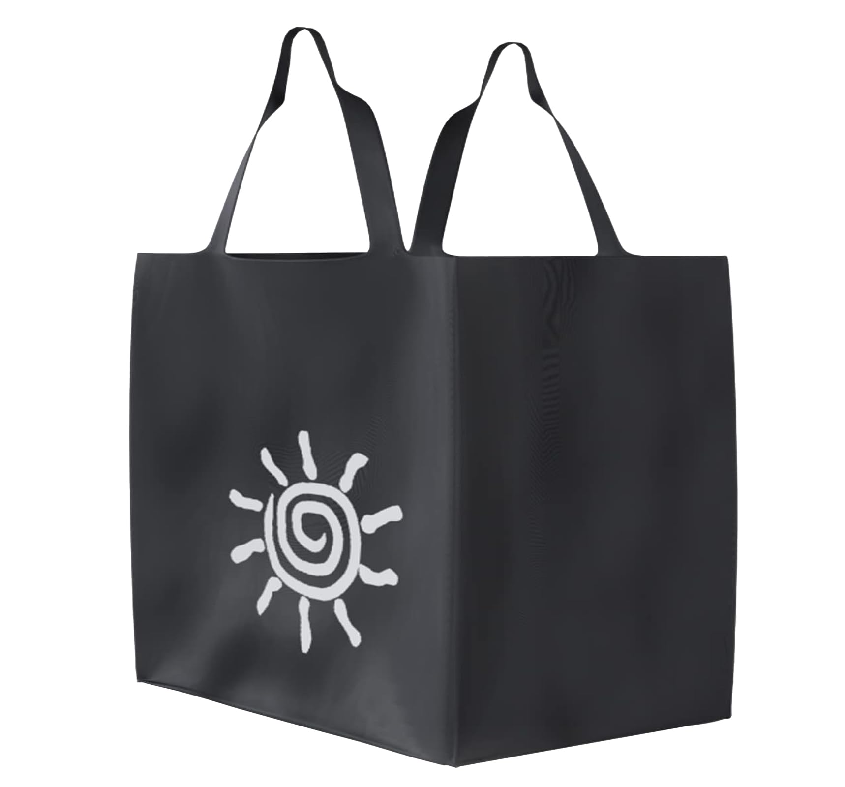 Eco-Friendly APQ Non-Woven Polypropylene Reusable Shopping Bags - Durable & Water-Resistant Grocery Totes for Supermarket, Beach, Picnic & Travel
