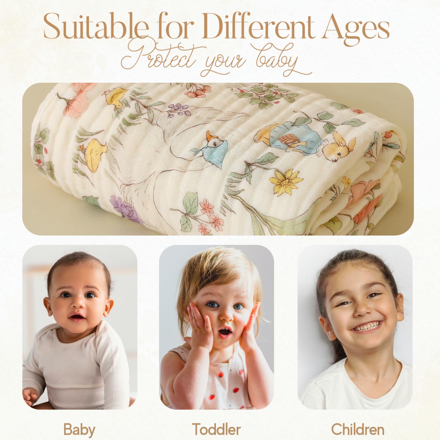 Premium Ultra-Soft Muslin Baby Towel 32