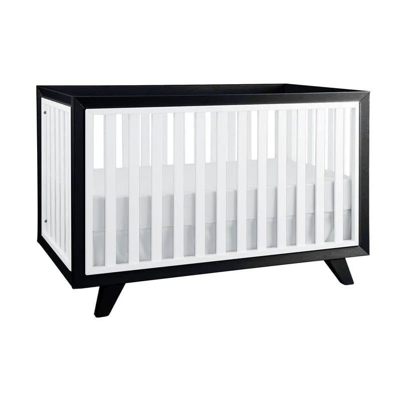 Wooster 3-in-1 Convertible Crib for Nursery - Toddler Bed & Daybed - Space-Saving Baby Crib for Small Rooms & Second Story Homes