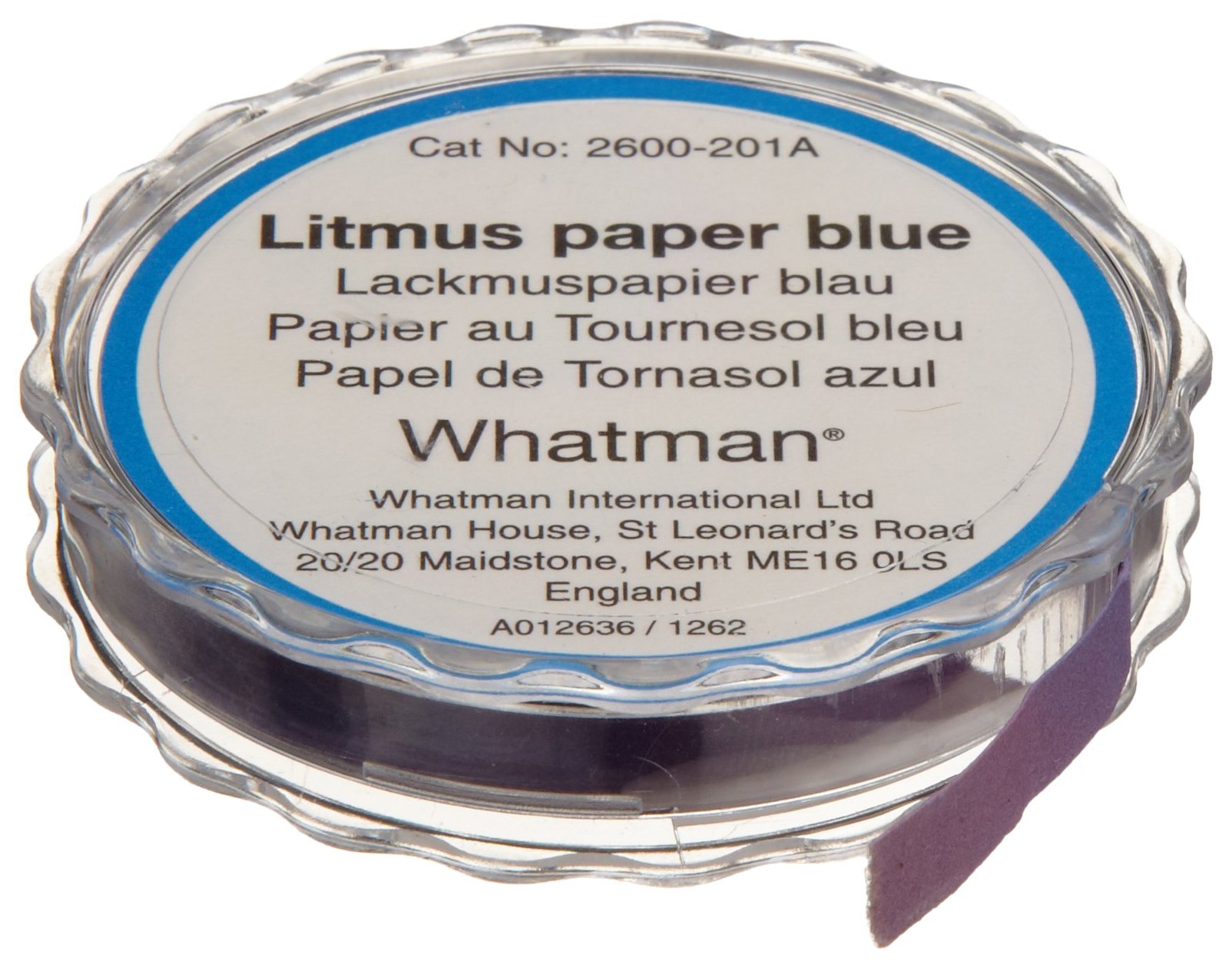 PH Indicator and Test Paper - Litmus Blue Strips for Water Testing, Soil Analysis & Science Experiments | Accurate pH Measurement for Labs, Pools & Home Use