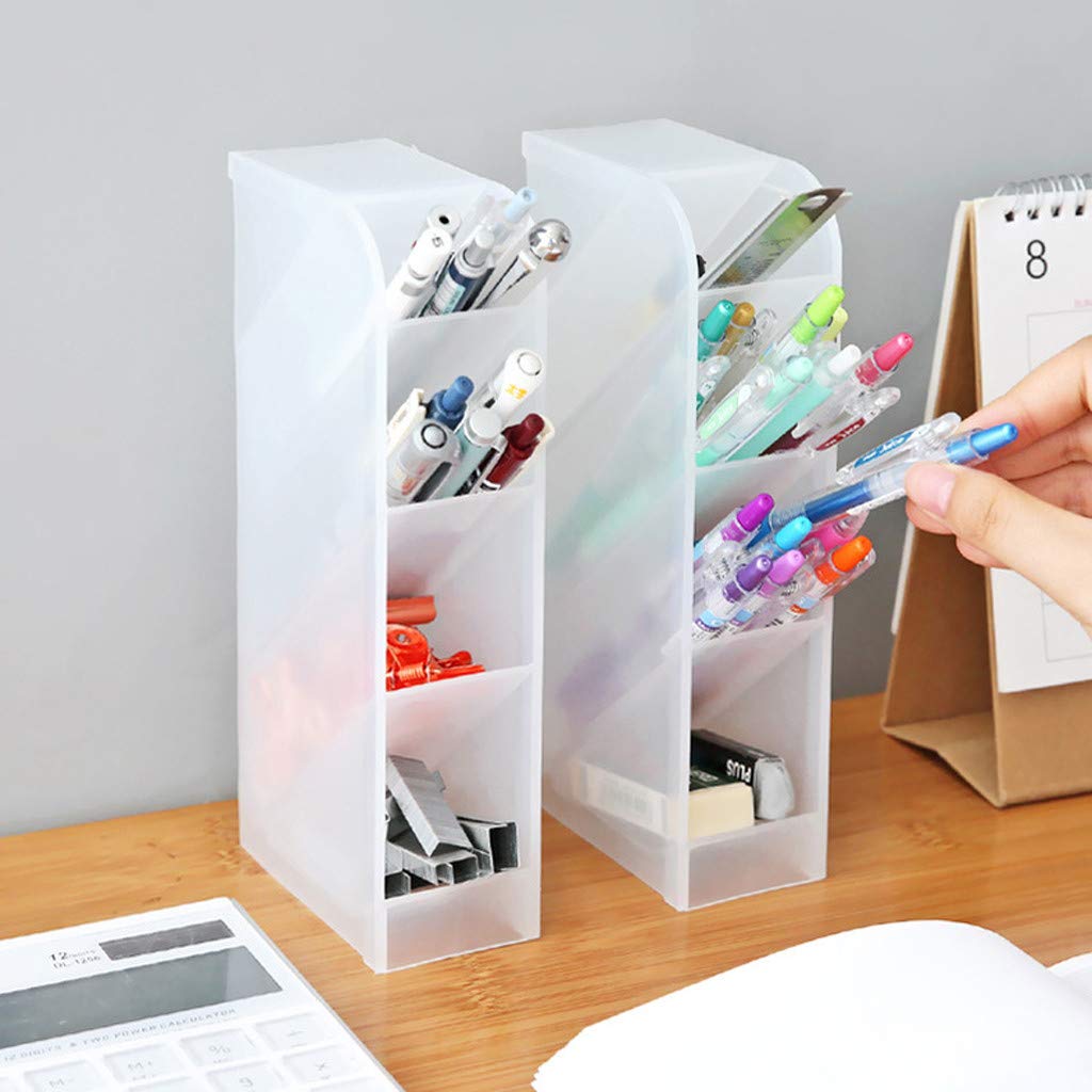 Multifunctional Desk Organizer - Pen & Office Supplies Storage for Home & Work