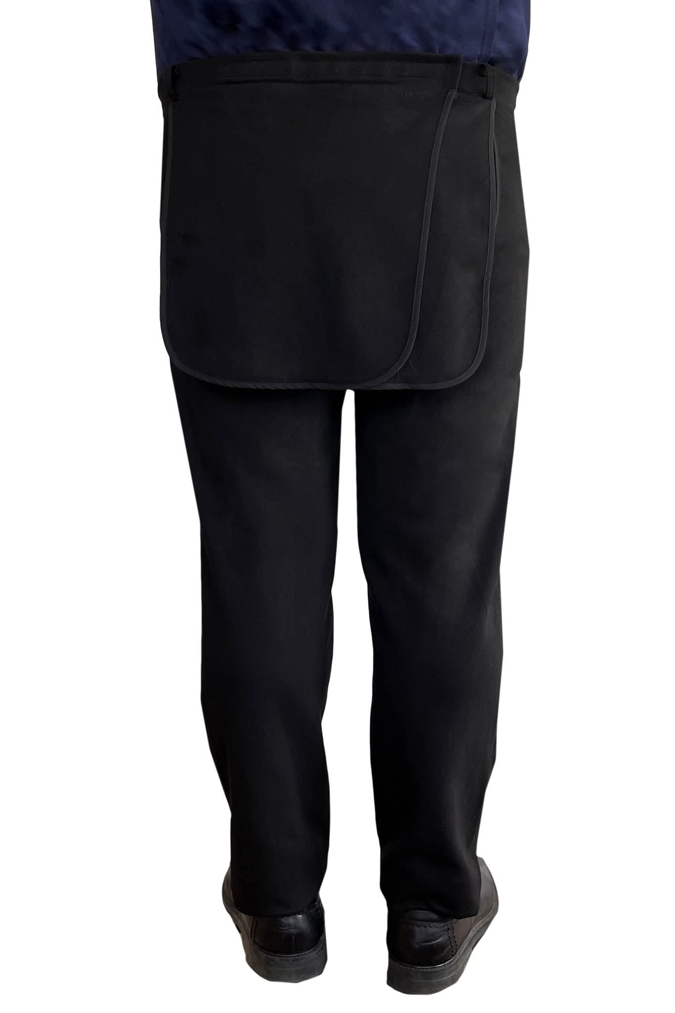 Ovidis Adaptive Pants for Wheelchair Users - Easy Wear Back Panel Pants for Elderly Men & Seniors - Comfortable Clothing for Daily Use, Travel & Nursing Care