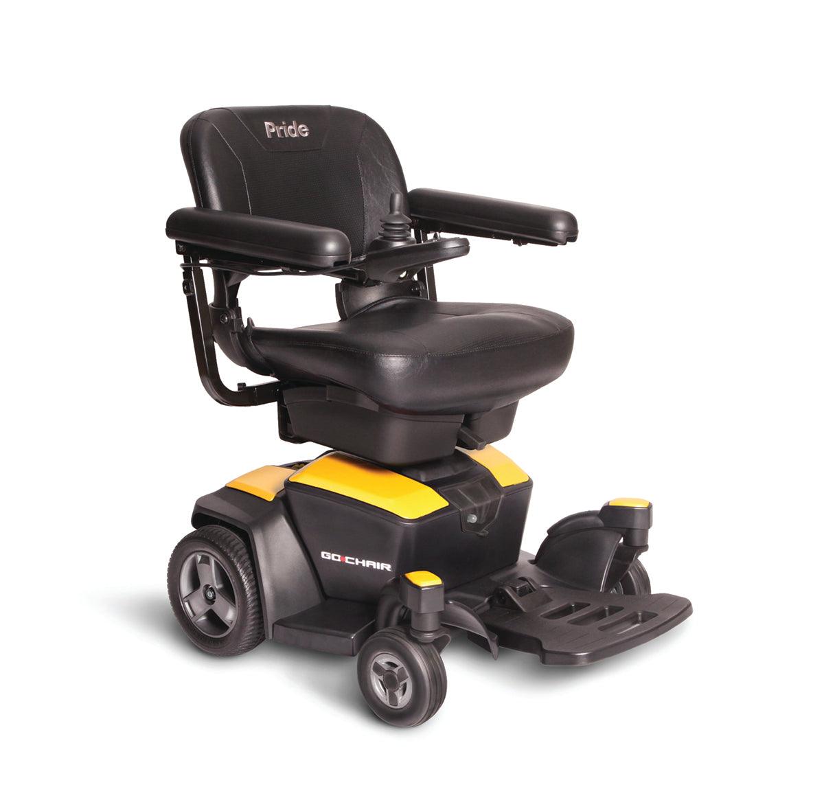 New Pride Mobility Go Chair | Portable Lightweight Power Wheelchair for Seniors & Adults - Indoor & Outdoor Mobility Solution for Travel, Shopping & Daily Activities