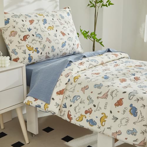 Cute Baby Dinosaur - Muslin Gauze