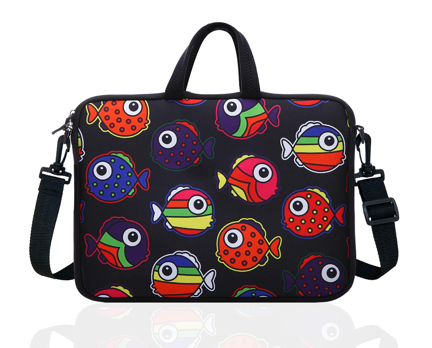 15.6 Inch Laptop Sleeve Bag with Handle - Protective Case for 15-15.6