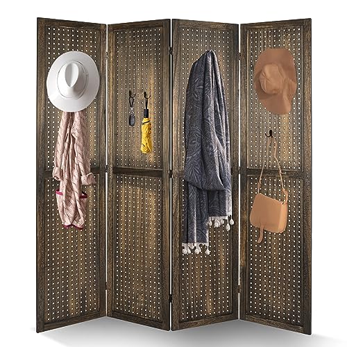 4 Panel Brown